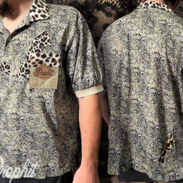 Cheetah Button Down Shirt